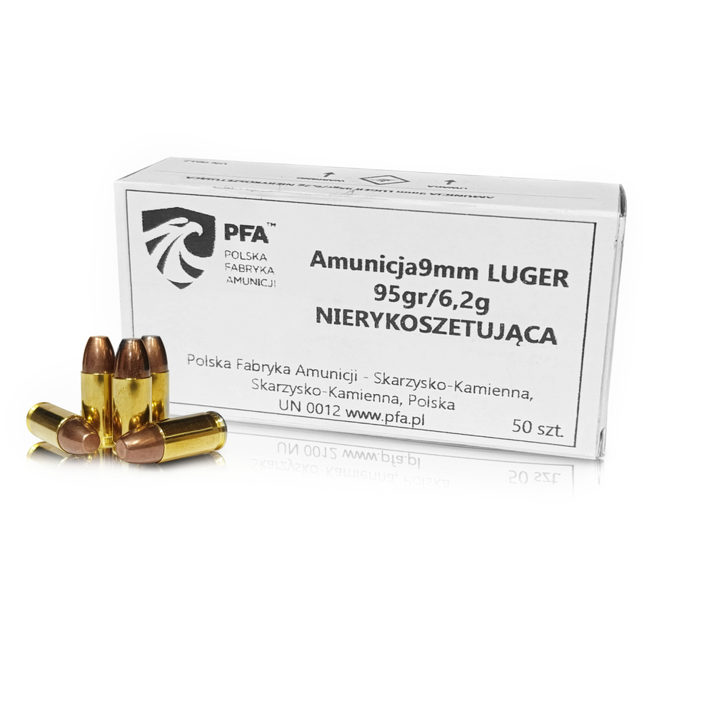 pol_pl_Amunicja-sportowa-PFA-9-x-19-Para-Frangible-95-gr-6-2-g-50-sztuk-45912_1 Amunicja NIERYKOSZETUJĄCA PFA 9 x 19 Para 95 gr / 6,2 g - 50 sztuk - obrazek 1