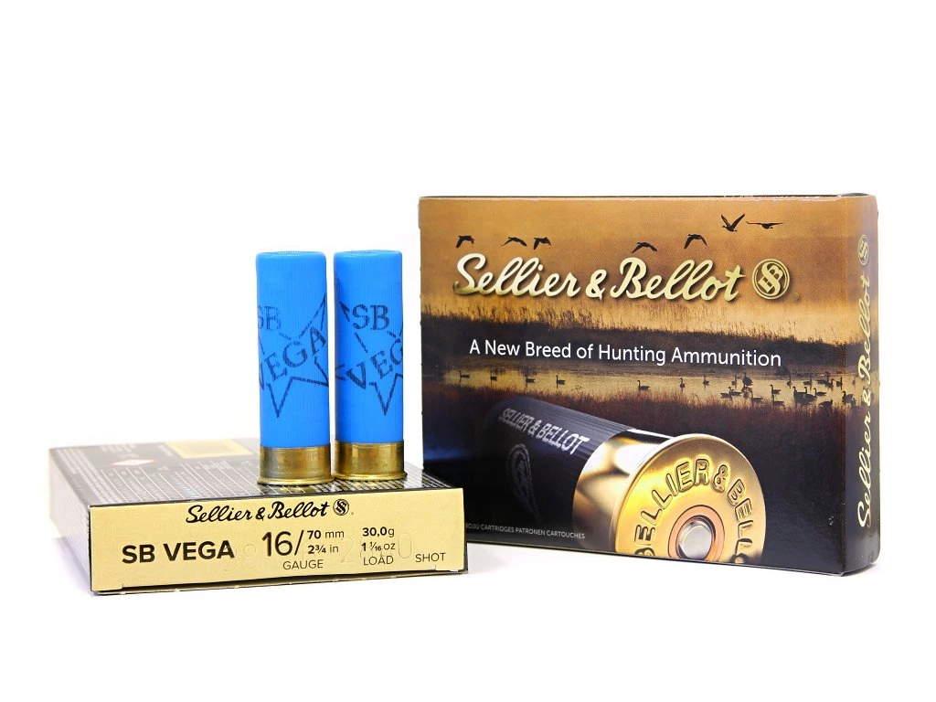 28359_16-x-70-vega-brokovy-naboj-sellier-bellot Amunicja S&B 16/70 Vega 30g 4,00mm - obrazek 1