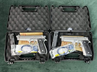 Pistolet BERETTA 92 FS INOX kal.9x19 ITALY - obrazek 3