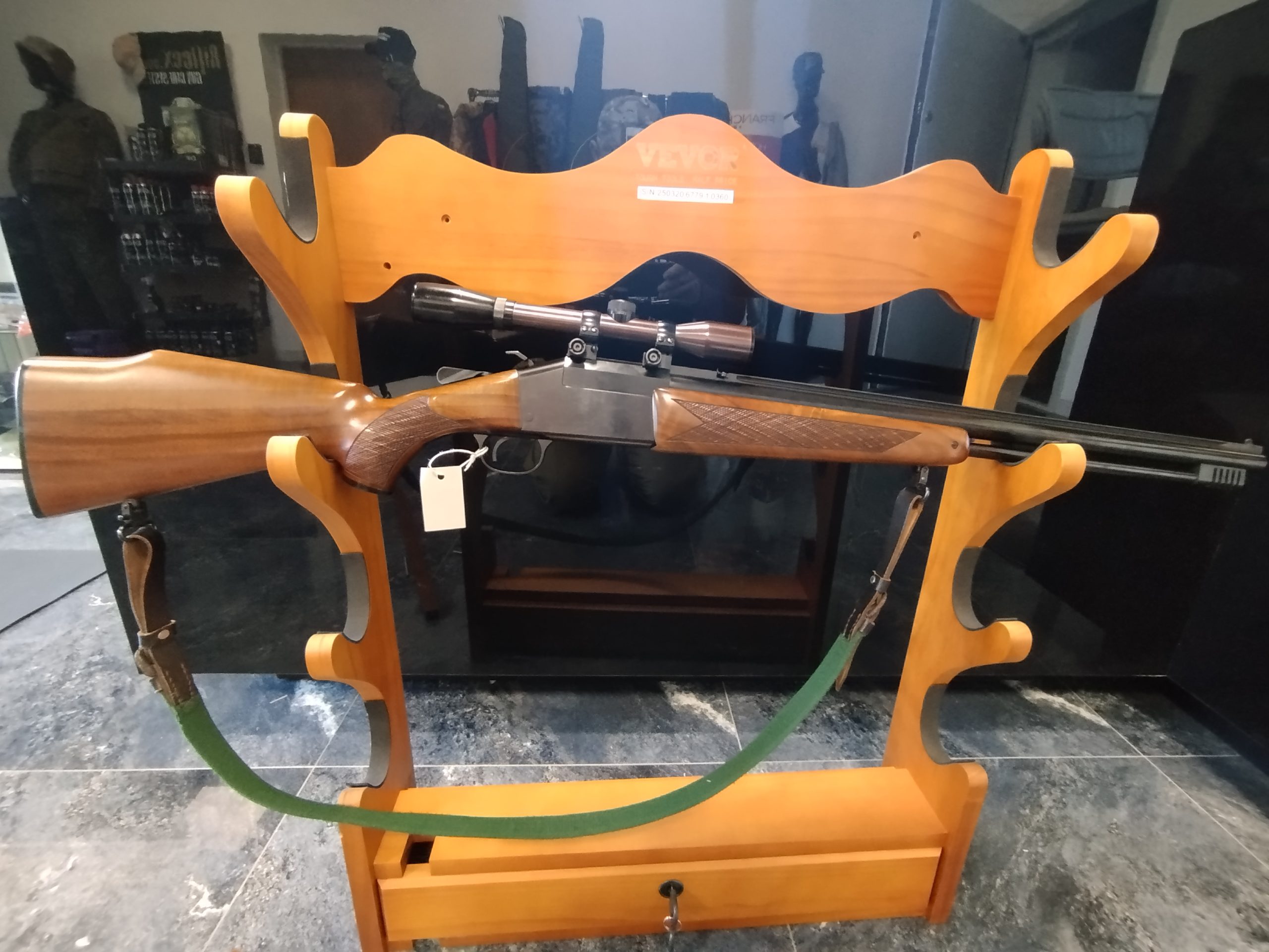 IMG_20251114_110046 Kniejówka Tikka kal. .222 Rem. i 12/70 z ręcznym napinaczem, bezpiecznikiem +luneta - obrazek 1