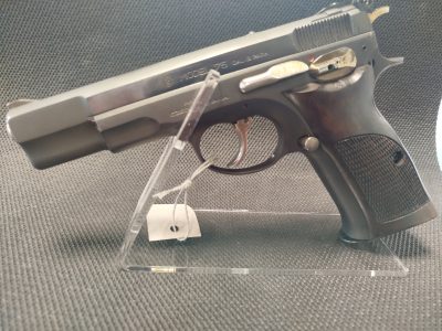 CZ 75 drewniana  lakierowana rękojeść 9x19mm UŻYWANA