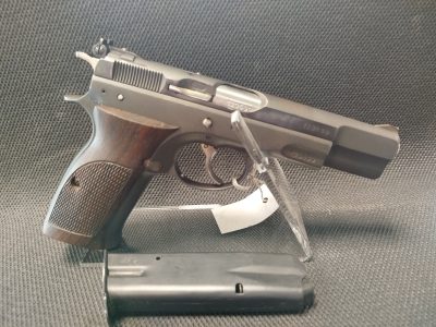 CZ 75 drewniana  lakierowana rękojeść 9x19mm UŻYWANA - obrazek 2
