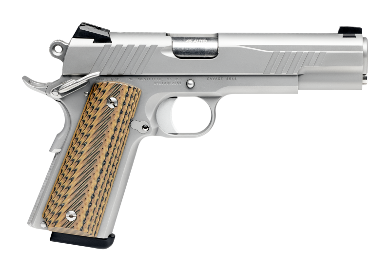big_1911-Stainless-No-Rail-Right-Profile-0009 Pistolet Savage 1911 Stainless (.45ACP/9x19) - obrazek 1