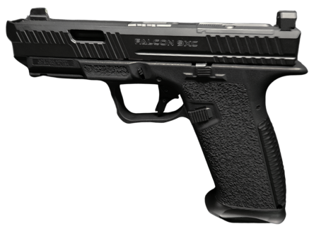 large_1705344087-F9XC-Black-Left Pistolet LFA Falcon 9XC (9x19) Black/FDE OPTIC READY - obrazek 1