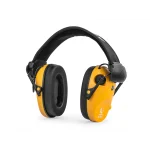 Ochronniki słuchu aktywne RealHunter Active PRO pomara. + okulary
