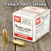 Amunicja Winchester 9mm kup - widok z boku