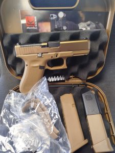 Glock 19X MOS kup - widok z przodu
