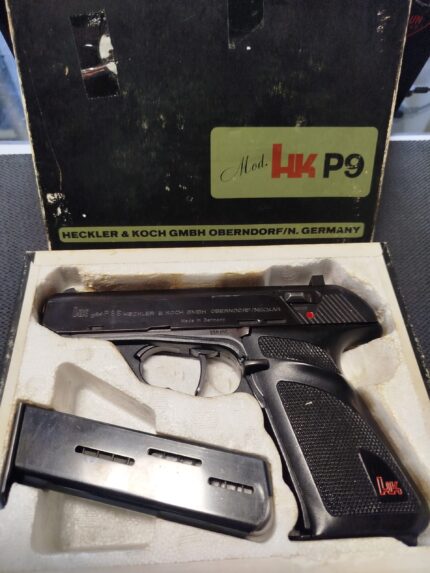 pistolet H&K P9S cena - widok z przodu