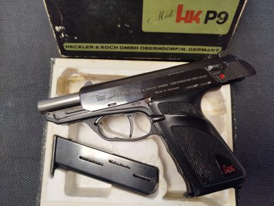pistolet H&K P9S cena - zbliżenie