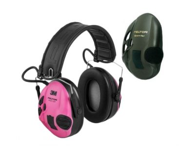 Ochronniki Peltor SportTac cena - widok z przodu