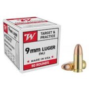 Amunicja Winchester 9mm kup - widok z przodu