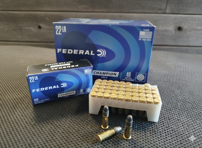 Federal Champion 22LR kup - widok z przodu