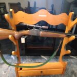 Kniejówka Tikka kal. .222 Rem. i 12/70 z ręcznym napinaczem, bezpiecznikiem +luneta