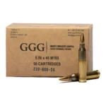 Amunicja GGG kal .223 Rem/5,56x45 55 gr/3,56 g FMJ M193