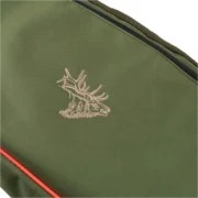 Pokrowiec na broń LPDK 18 1,25m, kolor oliwkowy, głowa byka beżowa, biza pomarańczowa - obrazek 3